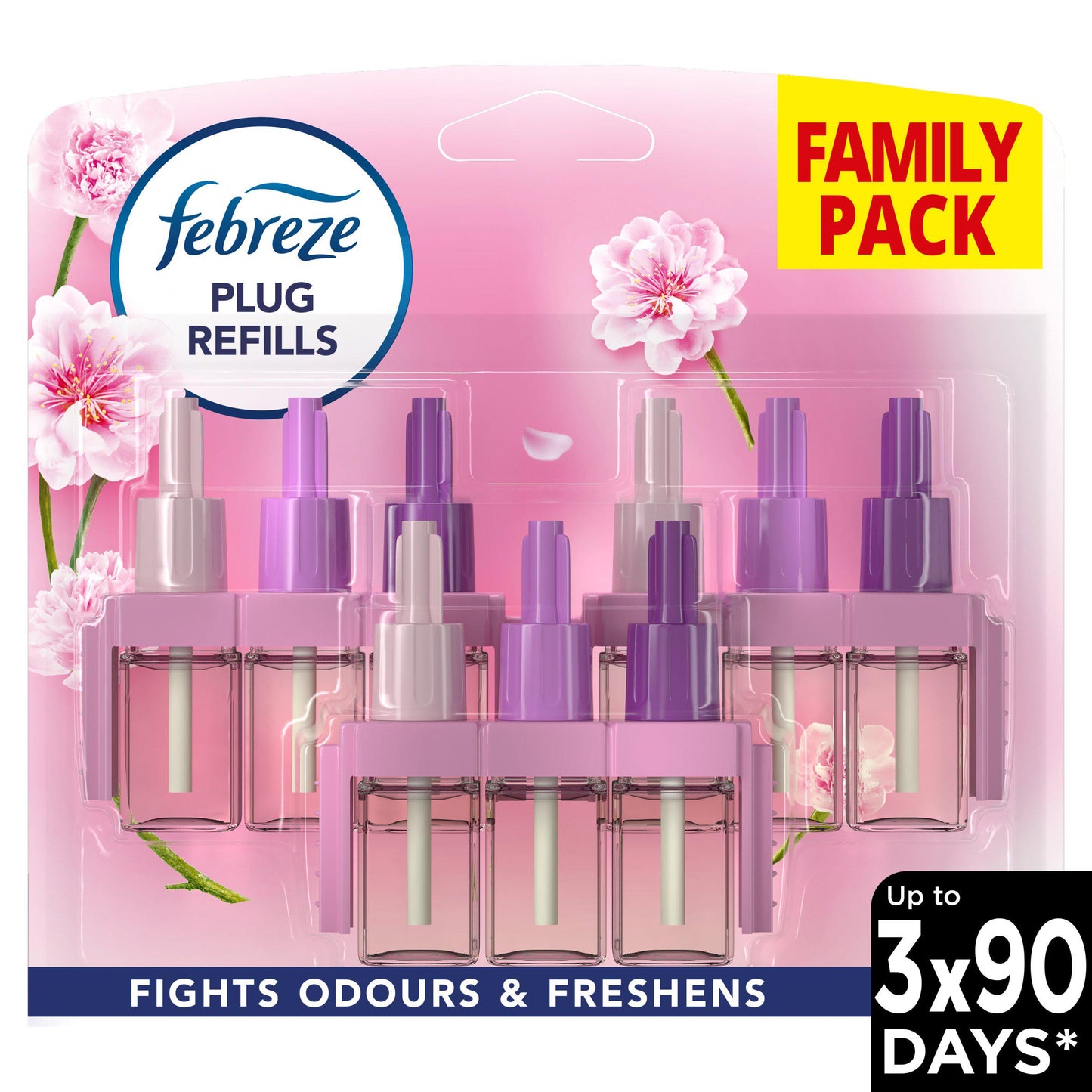 Febreze - 3Volution - Blossom & Breeze - Air Freshener - Plug In Refill - Triple Pack - 3x20ml