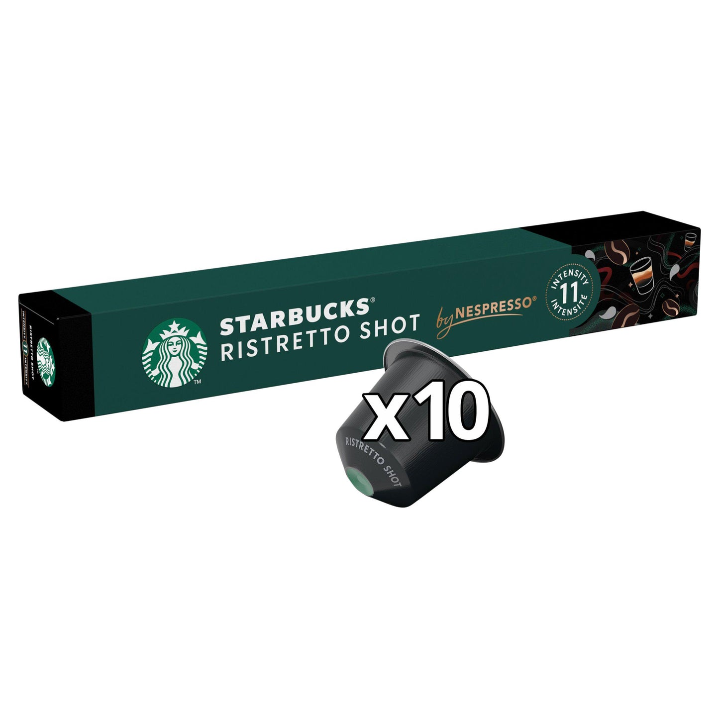 Starbucks by Nespresso - Ristretto - Coffee Pods x 10