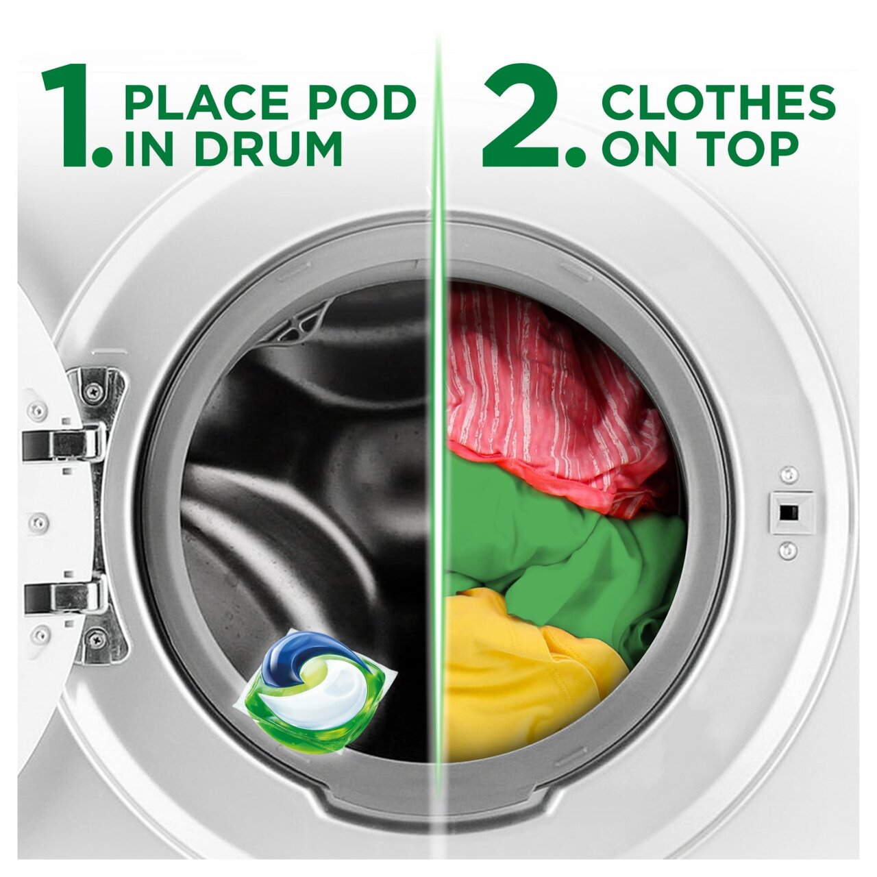 Ariel Original - All-in-1 Pods - Washing Liquid Capsules - 51 Washes