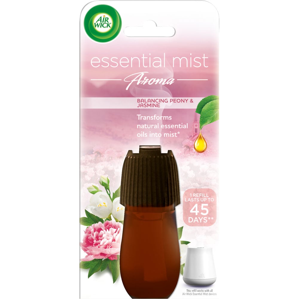 Air Wick Essential Mist Recambio Ambientador Peonía y Jazmín Equilibrante  20ml