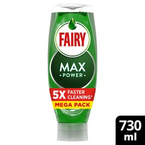 Fairy - Max Power - Original - Washing Up Liquid - 730ml