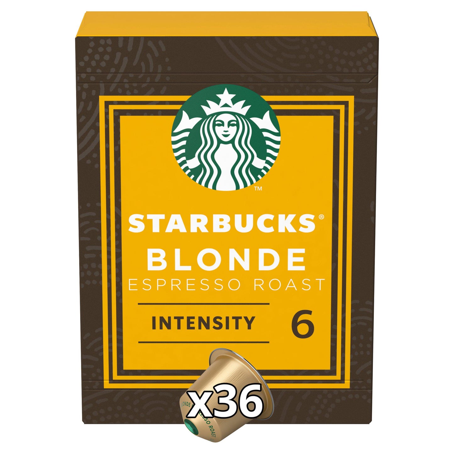 Starbucks - Blond Espresso Roast - x36 Capsules - 228g