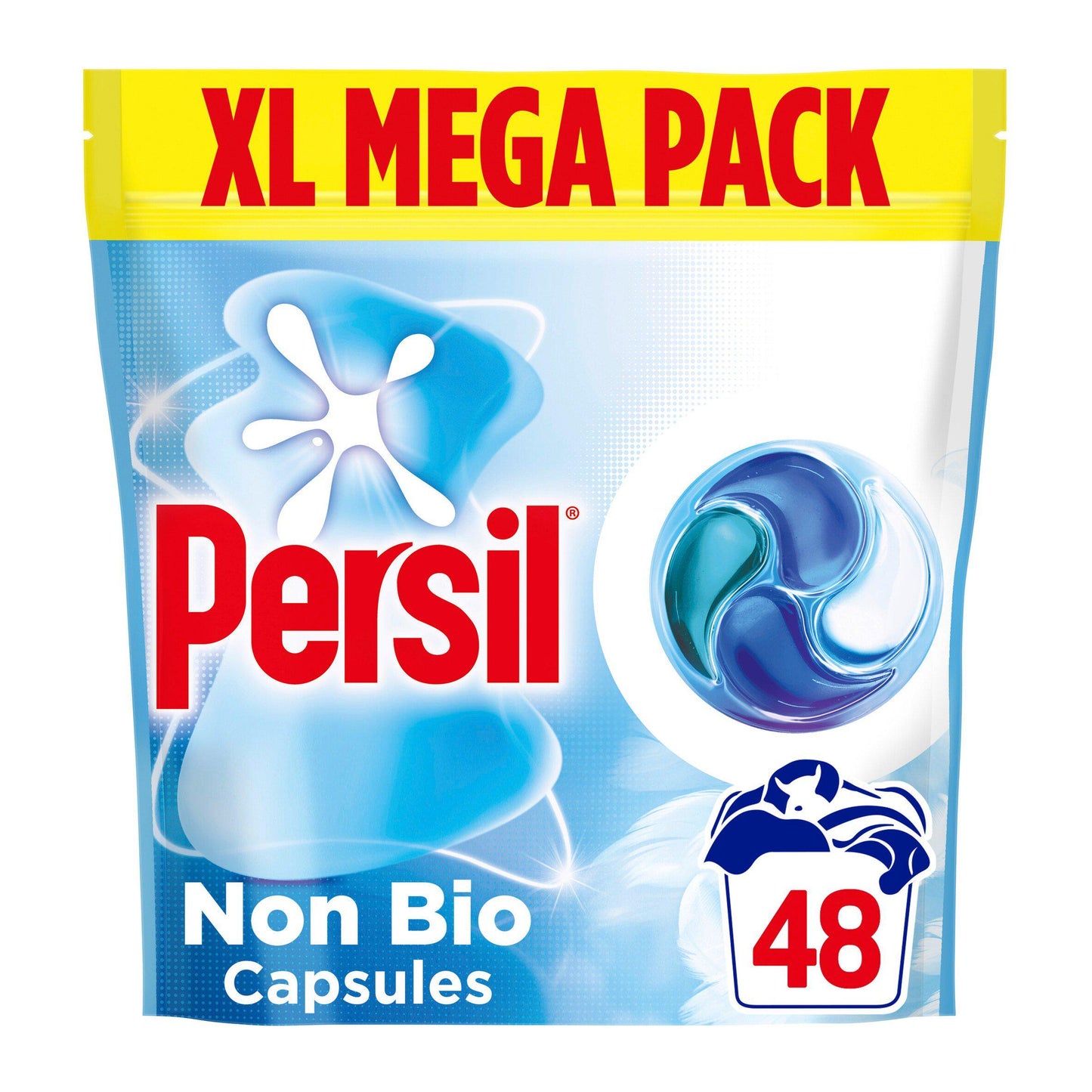 Persil - Non Bio - 48 Washes - 4 in 1 Fast Dissolving Capsules