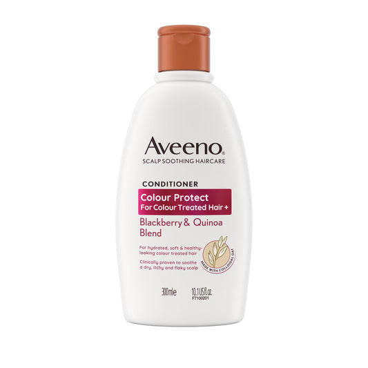 Aveeno - Blackberry & Quinoa Blend - Colour Protect+ For Colour Treated Hair - Conditioner - 300ml