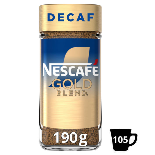 Nescafé - Gold Blend - Decaff Instant Coffee - 190g