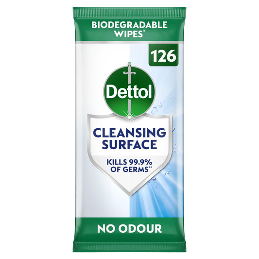 Dettol - Antibacterial - Multi Surface Cleansing Wipes x126