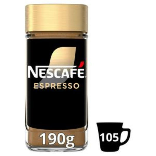 Nescafé - Gold Blend - Espresso Instant Coffee - 190g