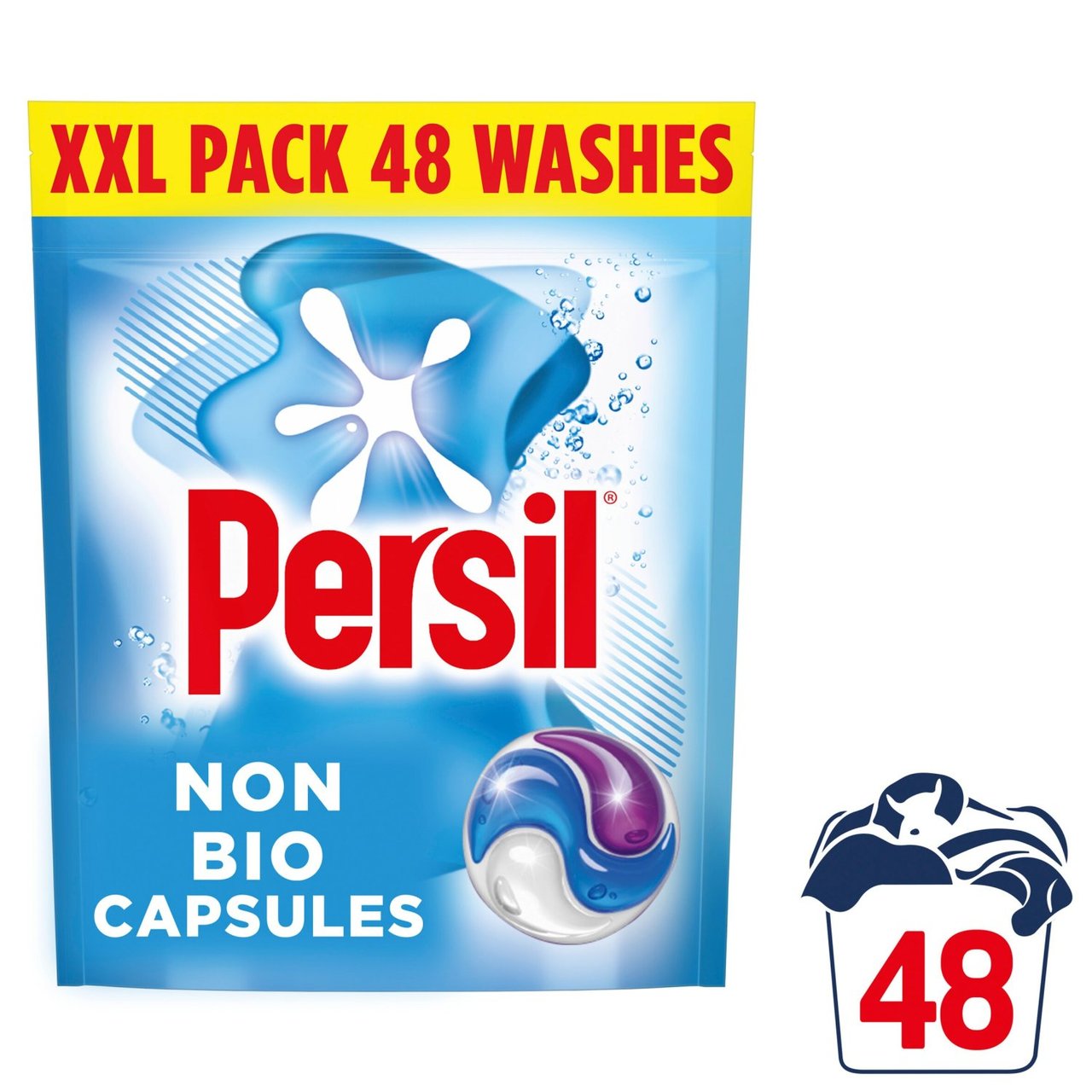 Persil - Non Bio - 3 in 1 Washing Capsules - 48 Washes