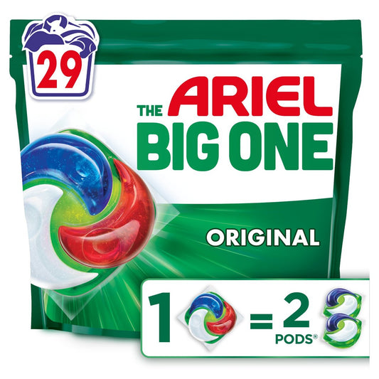 Ariel - The Big One - Original - Washing Capsules - 29 Washes