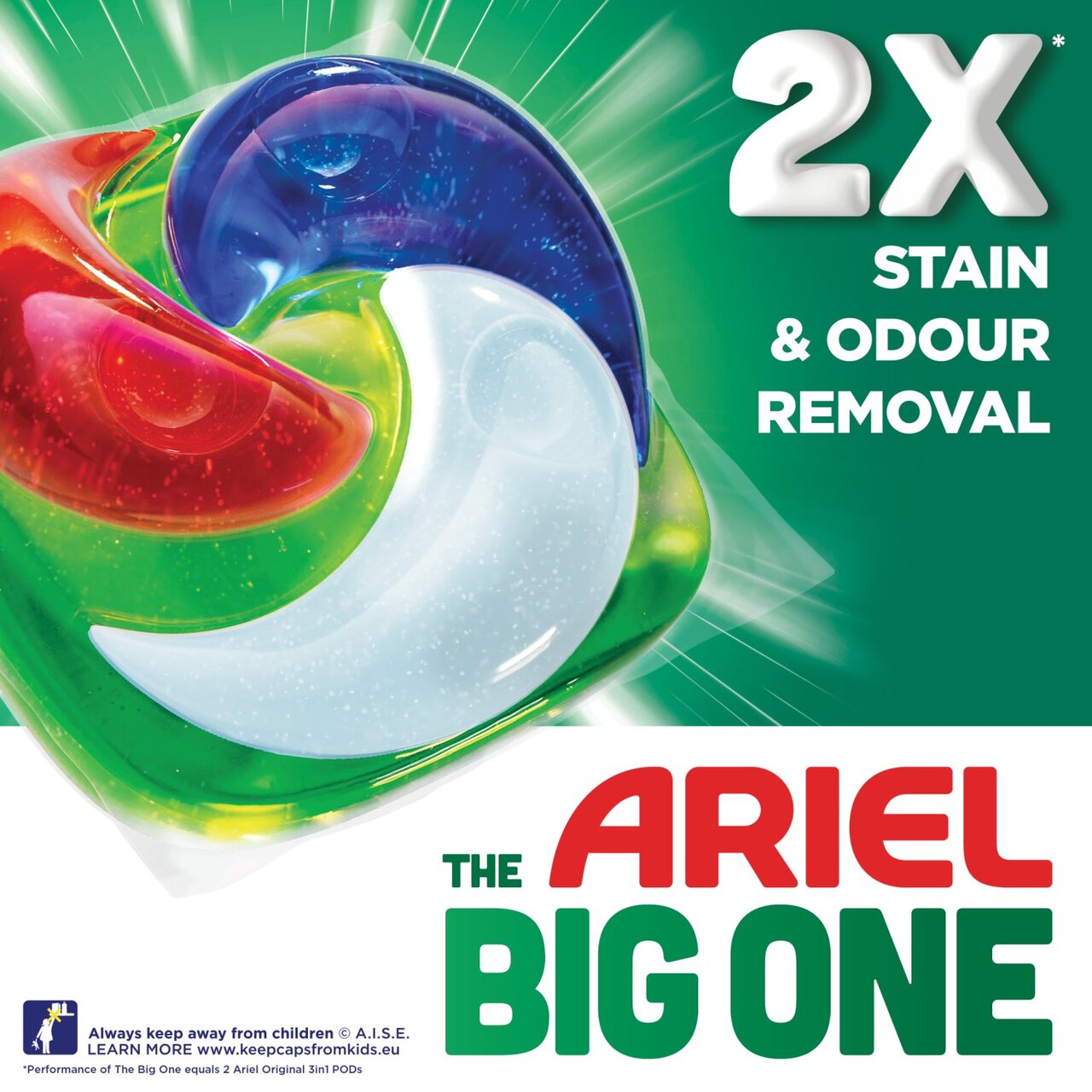 Ariel - The Big One - Original - Washing Capsules - 29 Washes