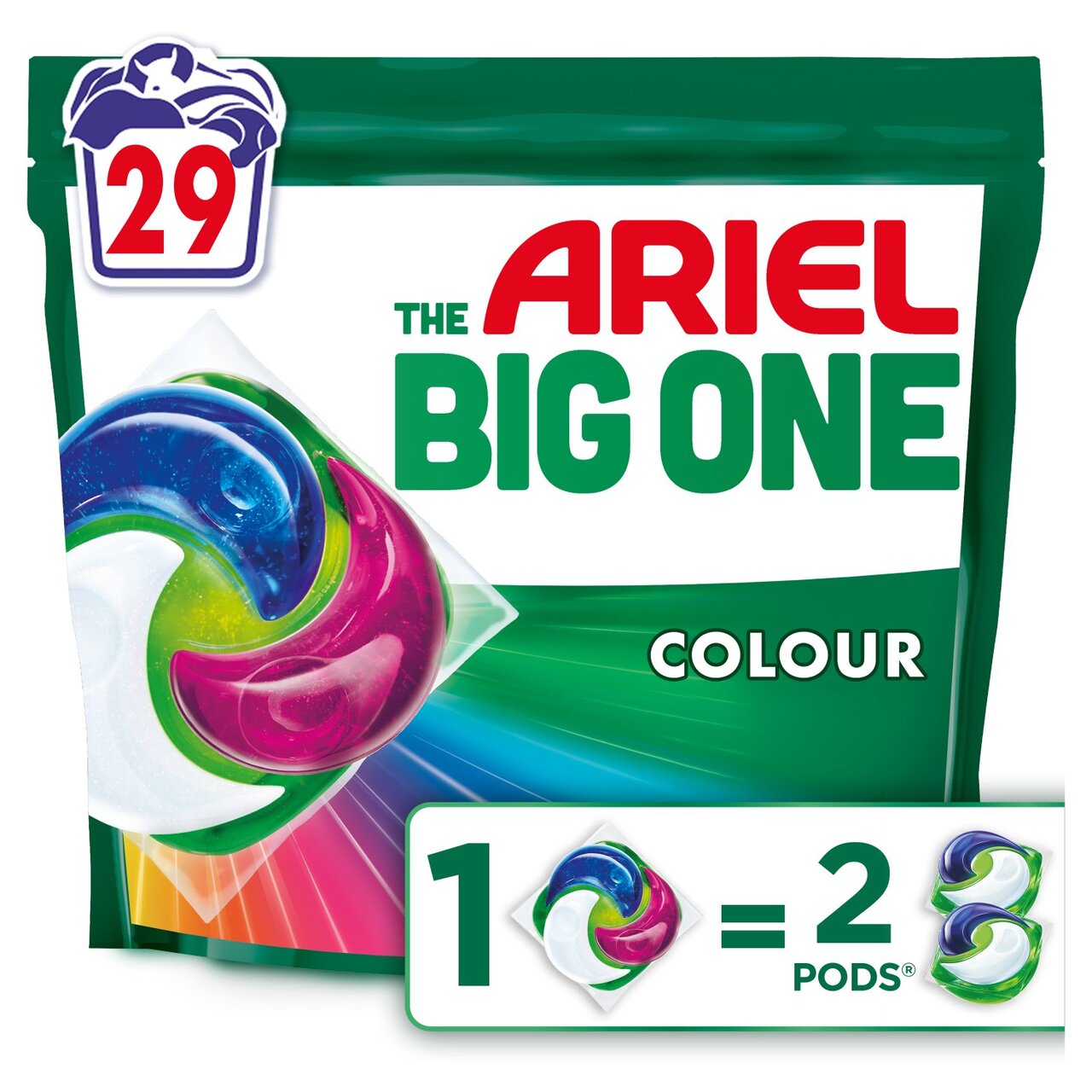 Ariel - The Big One - Colour - Washing Capsules - 29 Washes