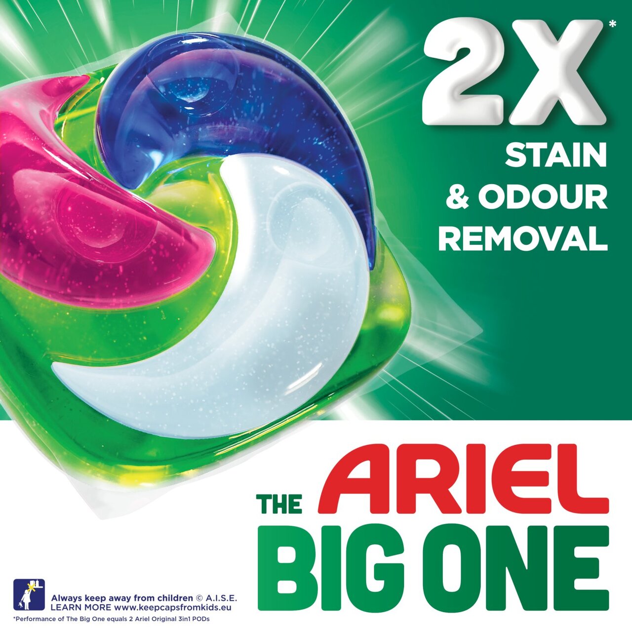 Ariel - The Big One - Colour - Washing Capsules - 29 Washes