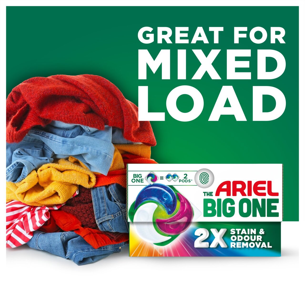 Ariel - The Big One - Colour - Washing Capsules - 29 Washes