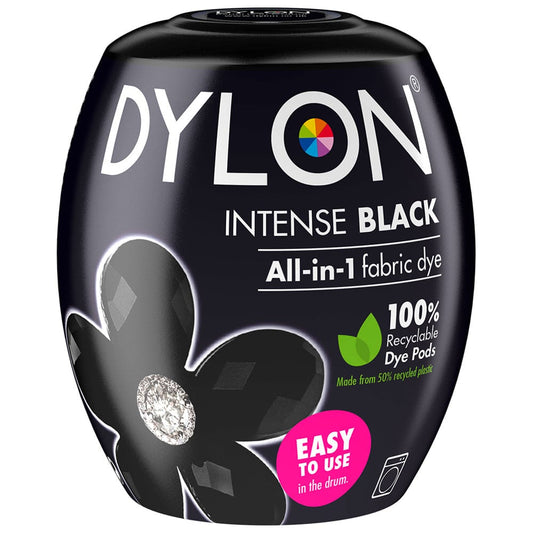 Dylon - Intense Black - All-in-1 Fabric Dye - 350g