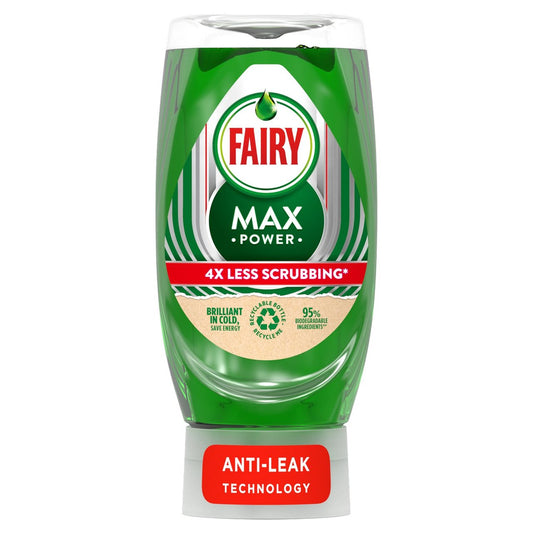 Fairy - Max Power - Original - Washing Up Liquid - 370ml