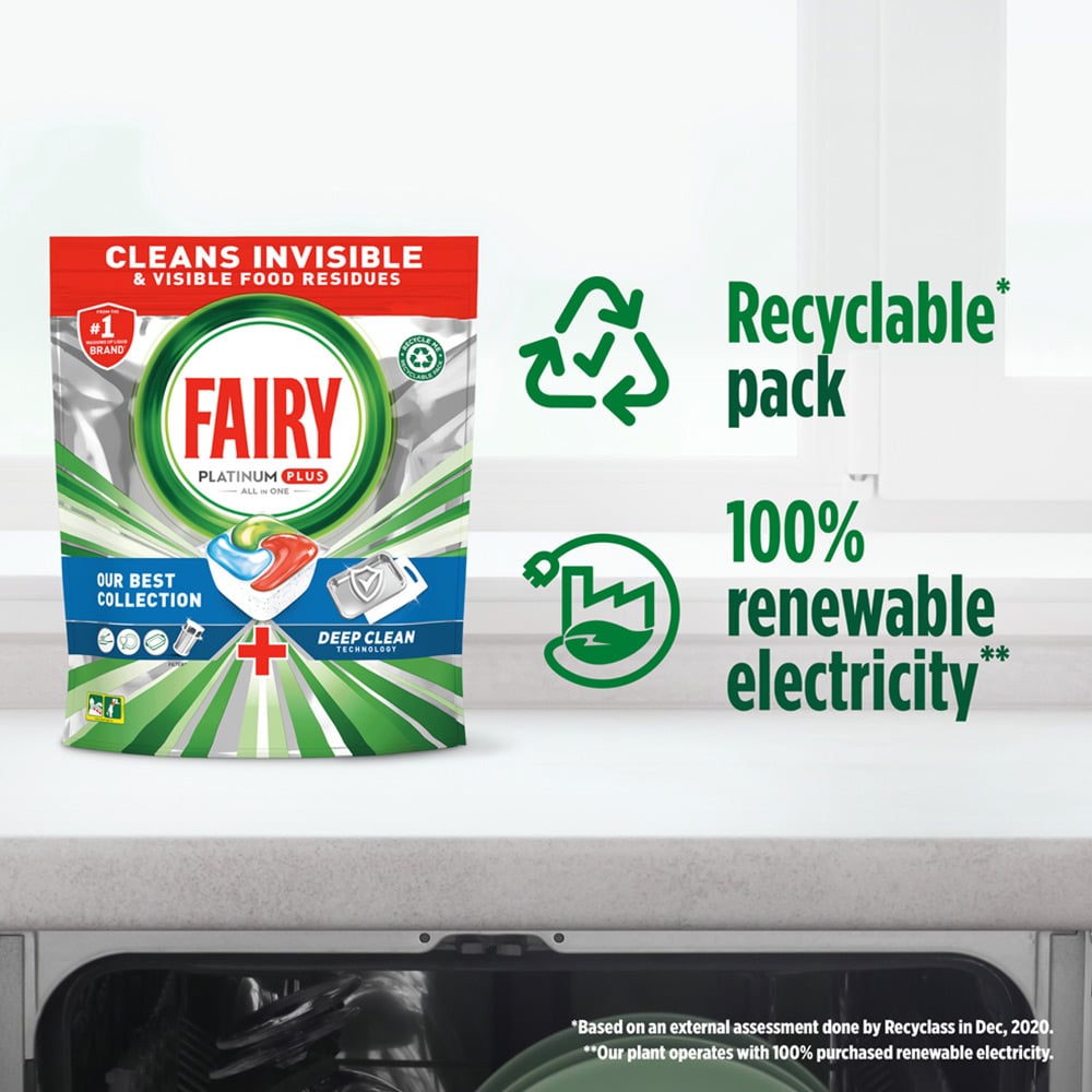 Fairy - Platinum Plus - Deep Clean - Dishwasher Tablets - x29