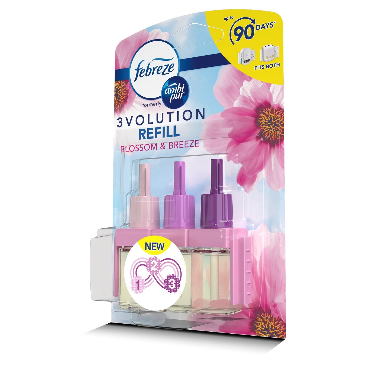 Febreze - Ambi Pur 3Volution Air Freshener Plug in Refill - Blossom & Breeze