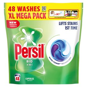 Persil - Bio - 48 Washes - 4 in 1 Fast Dissolving Capsules
