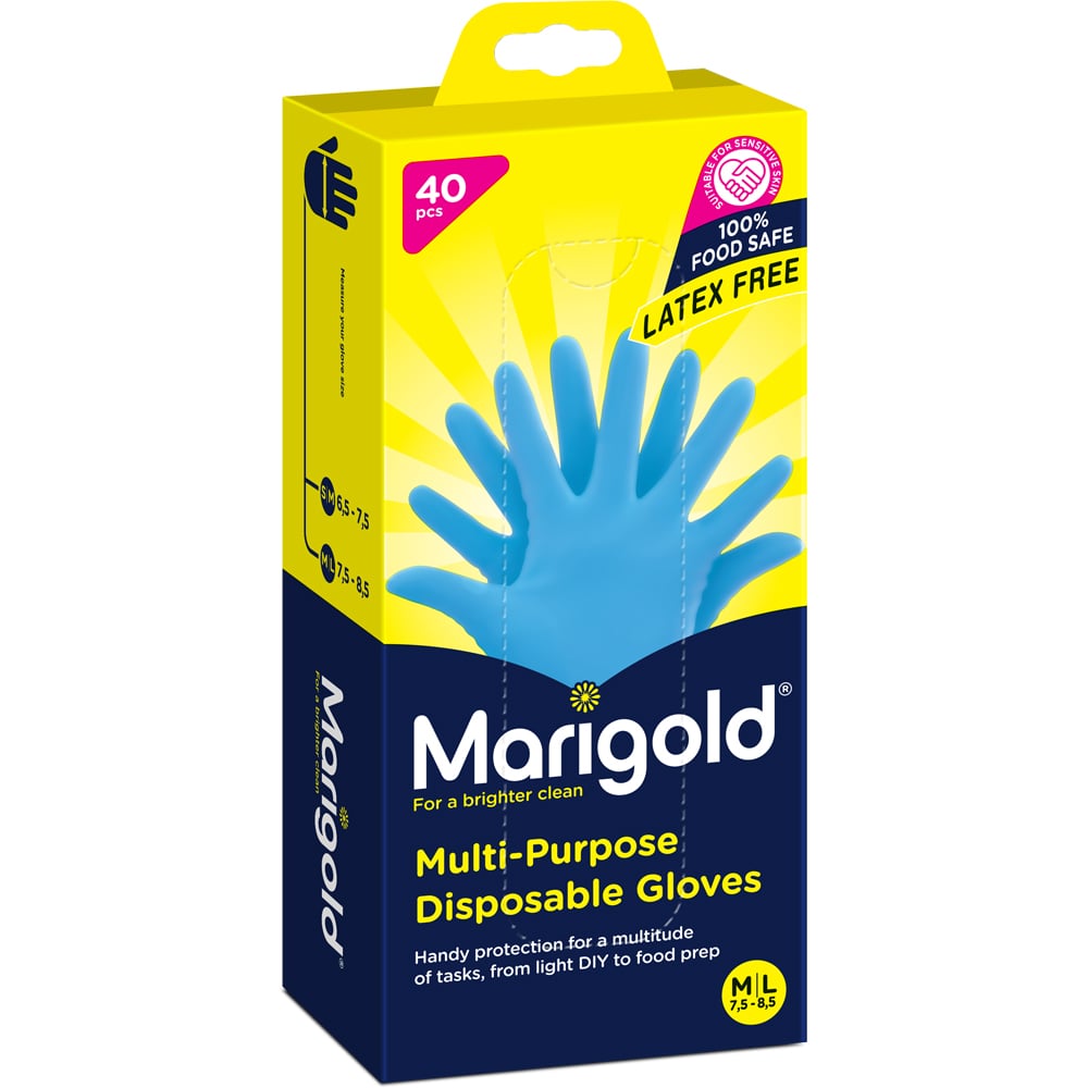 Marigold - Multi-Purpose - Disposable Gloves - 40 pcs –